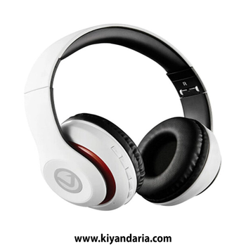 هدفون بی سیم سفید Volkano Impluse Series Bluetooth Over-Ear Headphones