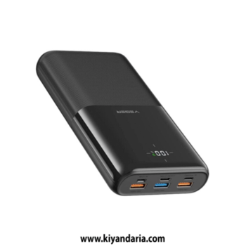 پاوربانک Veger مدل VP-30000 با شارژ سریع و نمایشگر دیجیتال