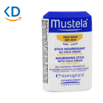 استیک مرطوب کننده تغذیه ای Mustela با کرم سرد - یک عددی