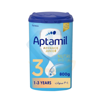 شیر خشک Aptamil Advance Junior 3 مناسب کودکان 1 تا 3 سال – 800 گرمی
