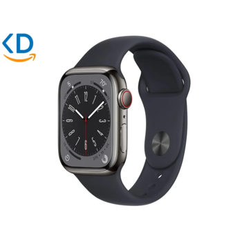 ساعت Apple Watch Series 8 GPS Cellular 41mm استیل گرافیت