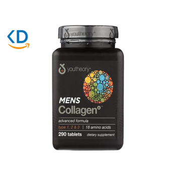کلاژن مردانه یوتئوری (Youtheory Collagen)-290 قرص