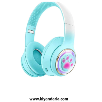 هدفون بلوتوثی Amberjack AKZ61 رنگ آبی