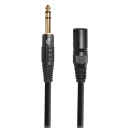 کابل‌ های صوتی  (XLR, TRS, etc.)