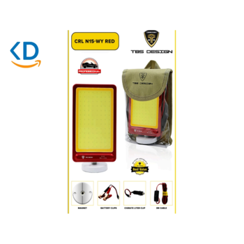 چراغ کمپینگ LED قابل حمل Tobys مدل N15 WY Red