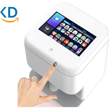 پرینتر ناخن هوشمند 3D مدل GQYYS 2022 با WiFi و App اتصال دیجیتال Nail Art Printer
