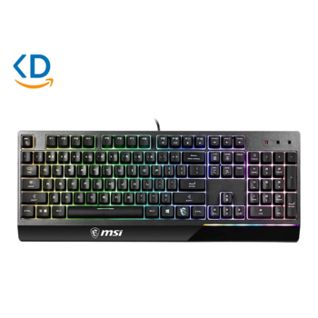 کیبورد MSI Vigor GK30 RGB Gaming مشکی