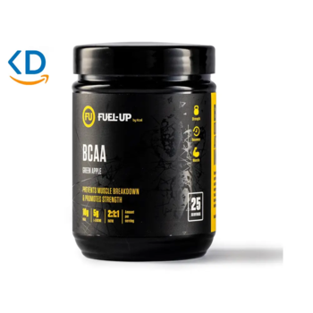 مکمل Fuel Up by Kcal BCAA طعم سیب سبز - 325 گرم