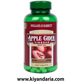 قرص سرکه سیب Holland & Barrett (400 عددی)