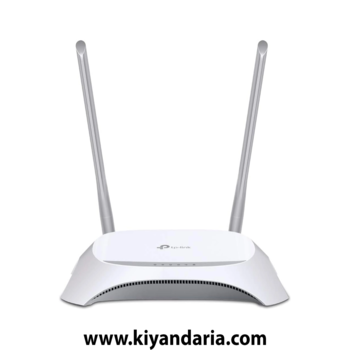 روتر وای فای TP-Link MR3420 – با پشتیبانی از مودم های 3G/4G - سفید