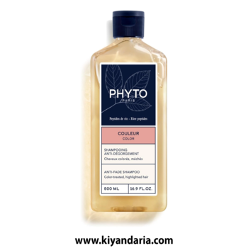 شامپو تثبیت کننده رنگ مو Phyto Color مدل Anti-Fade حجم 500 میلی لیتر