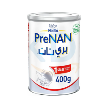 شیر خشک NAN Nestlé Pre Stage 1 مناسب نوزادان بدو تولد تا 6 ماه – 400 گرمی