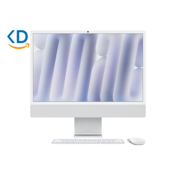 کامپیوتر همه کاره imac2024 (24اینچ، 512GB ssd ،16GB ram) نقره ای