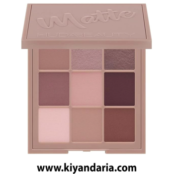پالت سایه چشم مات هدی بیوتی مدل Cool Matte Obsessions – ترکیب 9
