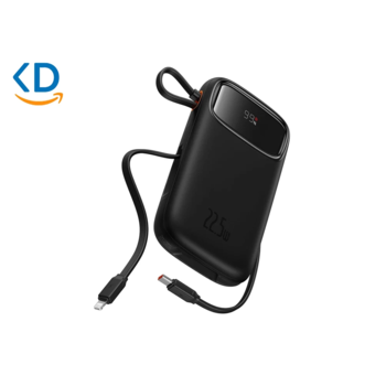 پاوربانک 20000 میلی آمپر Baseus - صفحه نمایش دیجیتال هوشمند  