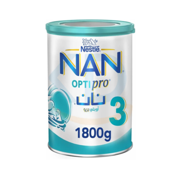 شیر خشک NAN Optipro 3 مناسب کودکان 1 تا 3 سال – 1800 گرمی