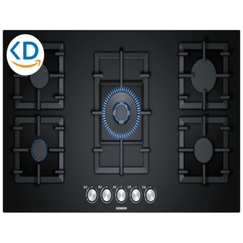 اجاق گاز صفحه‌ ای 5 شعله زیمنس Siemens EP9B6QO90M - مشکی
