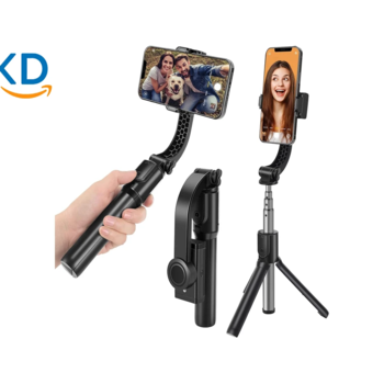 گیمبال موبایل Wensot H5 با مونوپاد و ریموت بلوتوث