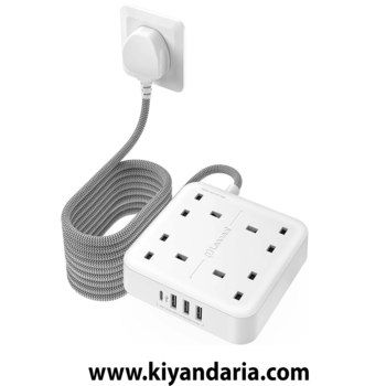 چند راهی برق LENCENT با پورت USB-C