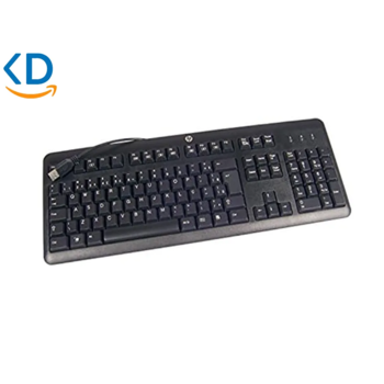 کیبورد سیمی HP 672647-033  زبان انگلیسی (UK) - رنگ مشکی