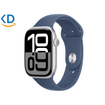 ساعت Apple Watch Series 10 GPS + Cellular - آلومینیوم نقره‌ای