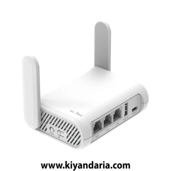 روتر قابل حمل GL.iNet مدل GL-SFT1200 (Opal) – وای فای دو بانده AC1200 - سفید