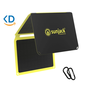 پنل خورشیدی قابل حمل 25 وات SunJack مدل SJ-PANL1-25W