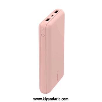 پاور بانک Belkin 20000 mAh با قابلیت شارژ سریع-Rose Gold