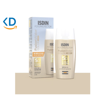 ضد آفتاب رنگی ایزدین فیوژن واتر رنگ لایت - SPF 50