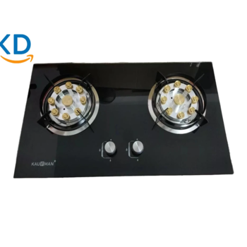 اجاق گاز صفحه ای دو قلو Kaufman دو شعله قدرتمند 5.2KW + 5.2KW