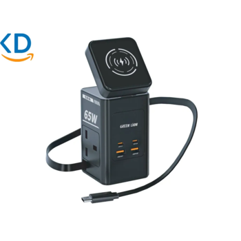 پاور استیشن گرین لاین 8-in-1 با توان 65 وات GaN