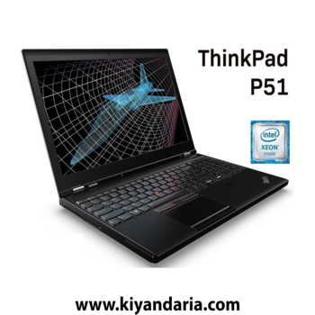 لپ تاپ Lenovo ThinkPad P51 با پردازنده i7-7700HQ رم 16 گیگابایت و گرافیک 4 گیگابایت M1200 - استوک