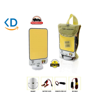چراغ کمپینگ LED توبی با پایه مغناطیسی مدل CRL-B12 Y - نور زرد