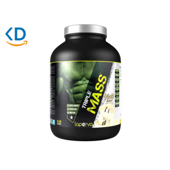 پودر گینر لاپرووا (Laperva Triple Mass Gainer)  طعم وانیل کارامل - 2/7 کیلو گرم