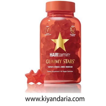 ویتامین مو جویدنی برند gummy star