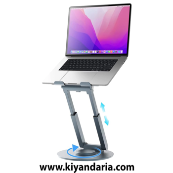 پایه ارگونومیک آلومینیومی لپ تاپ Proffisy برای میز