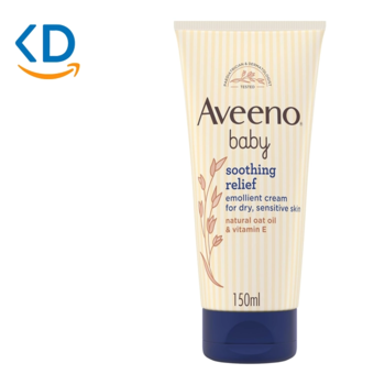 کرم مرطوب کننده کودک آوینو مدل Soothing Relief برای پوست های بسیار خشک و حساس
