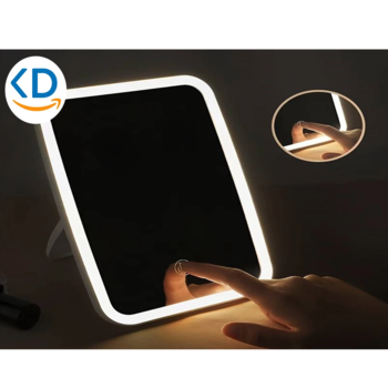 آینه آرایشی LED رومیزی قابل حمل