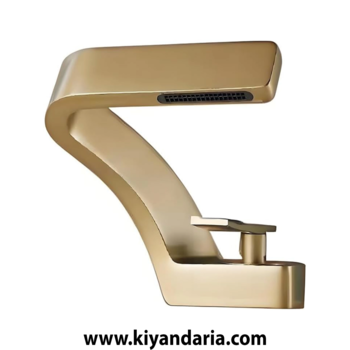 شیر روشویی HZPWHY مدل R519-1 - طلایی