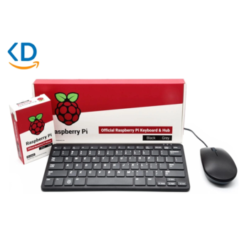 ست کیبورد و ماوس رسمی Raspberry Pi -PepperTech Digital مشکی