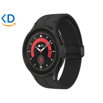 ساعت Samsung Galaxy Watch5 Pro 45mm ورژن UAE - رنگ  Black Titanium