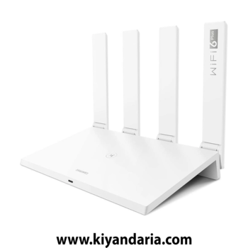 روتر دو باند هوآوی مدل AX3 AX3000 – مجهز به فناوری Wi Fi 6 Plus - سفید