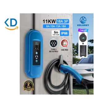 شارژر خودرو برقی Kolanky EV مدل 16A 11KW