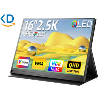 صفحه نمایش پرتابل UPERFECT 16 اینچ 2K QHD IPS HD