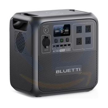 پاور استیشن خورشیدی BLUETTI AC180 – باتری LiFePO4 با ظرفیت 1152Wh