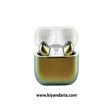 هدفون MERLIN CRAFT APPLE AIRPOD PRO GEN 2 TYPE C DUAL TONE NOTHERN LIGHTS