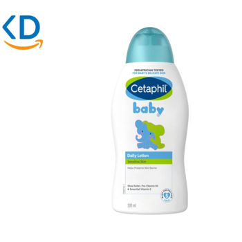 مرطوب کننده صورت و بدن Cetaphil مخصوص پوست حساس  بدون رایحه -300 میلی لیتر