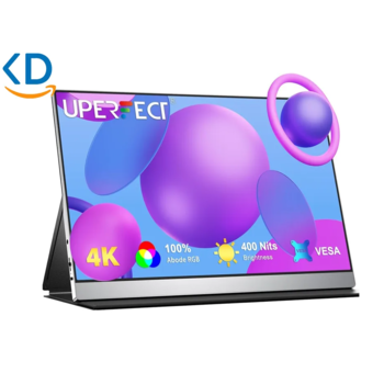 صفحه نمایش پرتابل UPERFECT 15.6 اینچ 4K IPS HDR