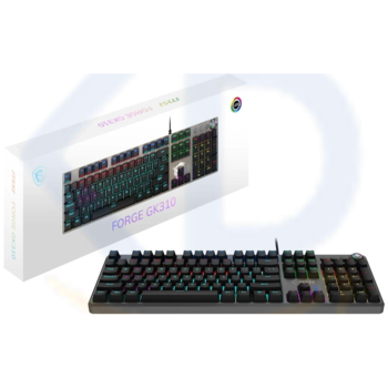 کیبورد مکانیکی MSI Force GK310 با سوییچ قرمز و RGB