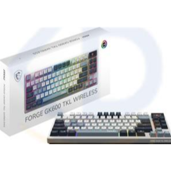 کیبورد گیمینیگ بی سیم  MSI FORGE GK600 TKL US